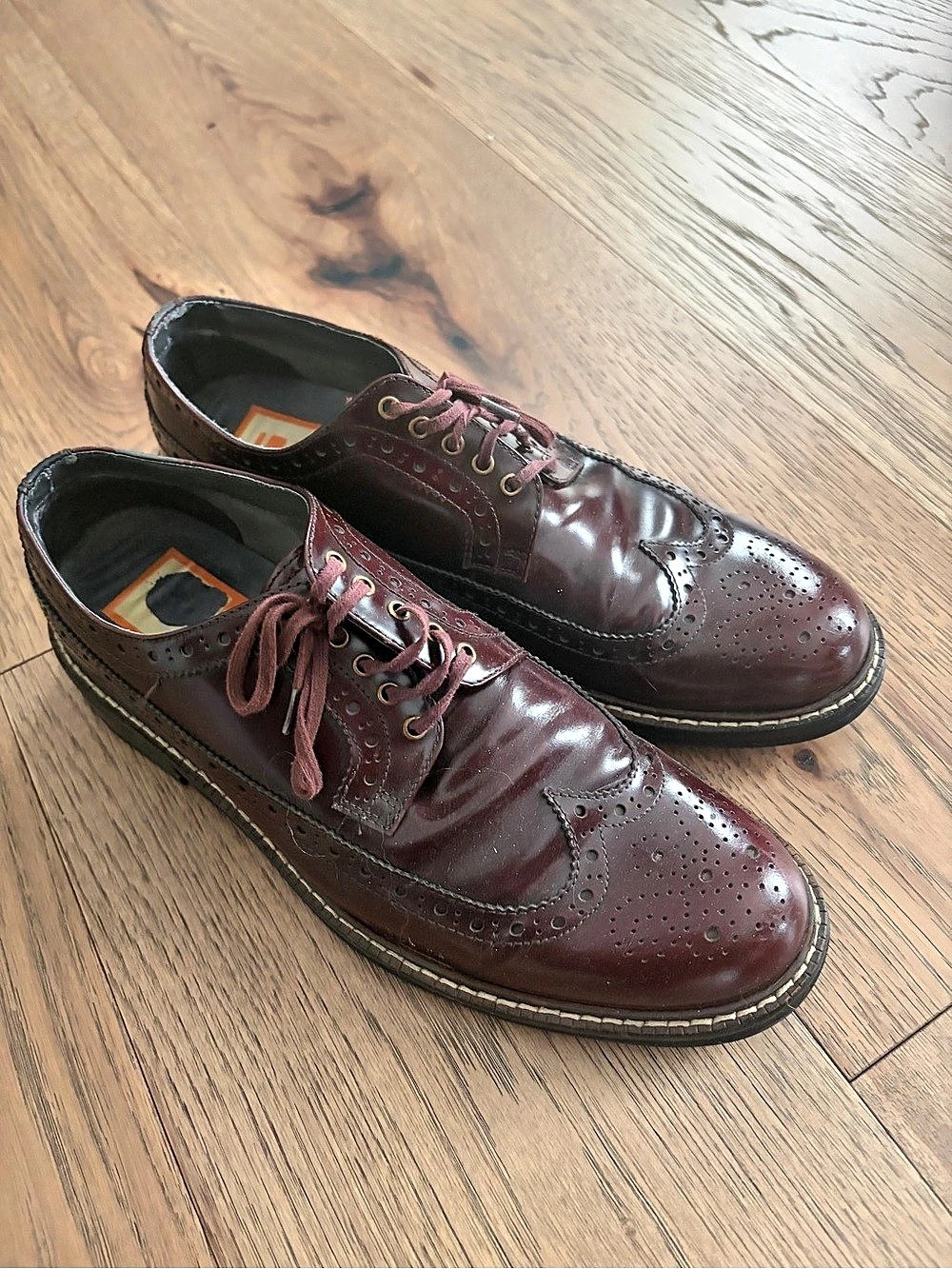 G-Star RAW Rovic G-Star Brogue Oxfords Burgundy US 10